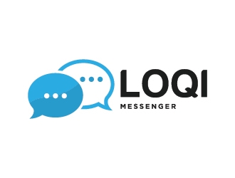 Loqi Messenger logo design by Fear