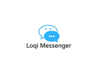 Loqi Messenger logo design by CreativeKiller