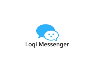 Loqi Messenger logo design by CreativeKiller