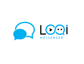 Loqi Messenger logo design by Sarathi99