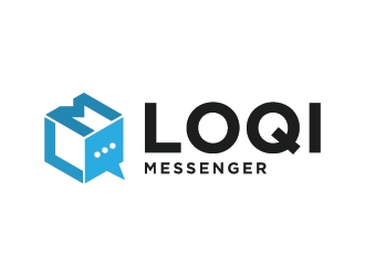 Loqi Messenger logo design by Fear