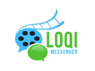 Loqi Messenger logo design by frontrunner