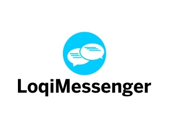 Loqi Messenger logo design by mckris