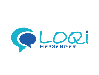 Loqi Messenger logo design by bluespix