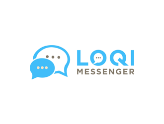 Loqi Messenger logo design by checx