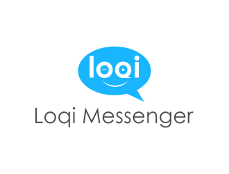 Loqi Messenger logo design by Aster