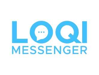 Loqi Messenger logo design by imsaif