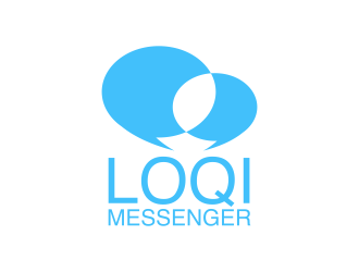 Loqi Messenger logo design by ingepro