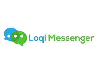 Loqi Messenger logo design by Suvendu