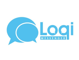 Loqi Messenger logo design by shere