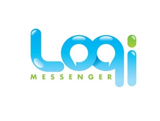 Loqi Messenger logo design by shere