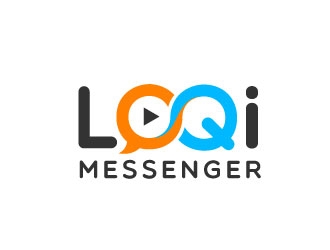 Loqi Messenger logo design by REDCROW