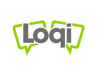 Loqi Messenger logo design by kunejo