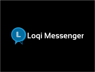 Loqi Messenger logo design by stark