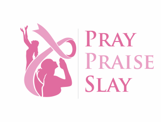 Pray Praise Slay logo design by jm77788