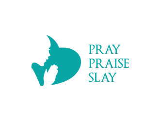 Pray Praise Slay logo design by JessicaLopes