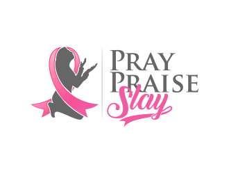 Pray Praise Slay logo design by LOVECTOR