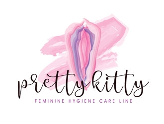 Pretty Kitty logo design by shere