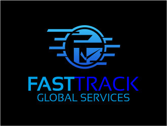 fast track global services logo design by stark