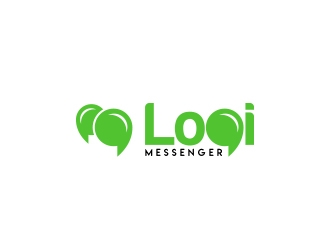 Loqi Messenger logo design by MarkindDesign