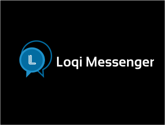 Loqi Messenger logo design by stark