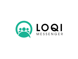 Loqi Messenger logo design by JessicaLopes