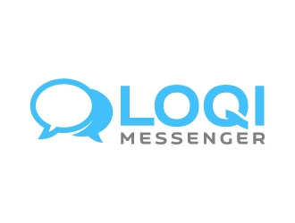 Loqi Messenger logo design by jaize