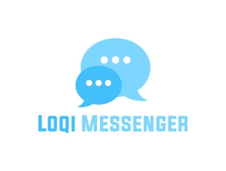 Loqi Messenger logo design by daywalker