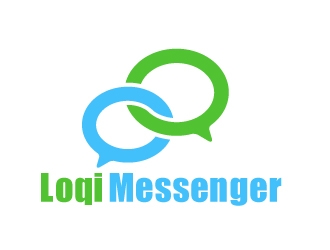 Loqi Messenger logo design by nexgen