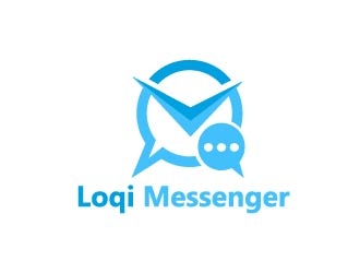 Loqi Messenger logo design by iBal05