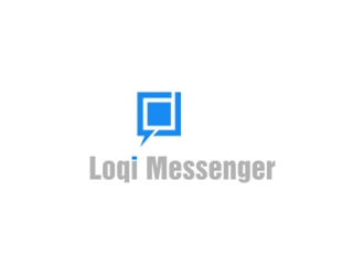 Loqi Messenger logo design by sheilavalencia