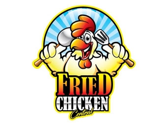 Fried Chicken Central logo design by shere