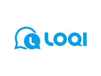 Loqi Messenger logo design by Realistis