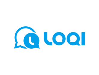 Loqi Messenger logo design by Realistis