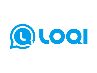 Loqi Messenger logo design by Realistis