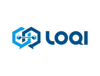 Loqi Messenger logo design by Realistis