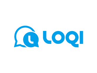 Loqi Messenger logo design by Realistis