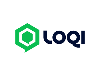 Loqi Messenger logo design by Realistis