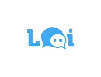 Loqi Messenger logo design by pencilhand