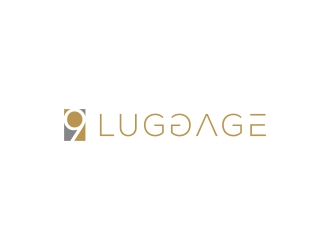 9 Luggage  logo design by rokenrol