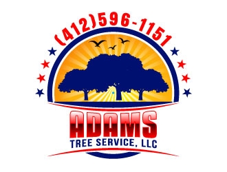 Adams Tree Service, LLC logo design by uttam