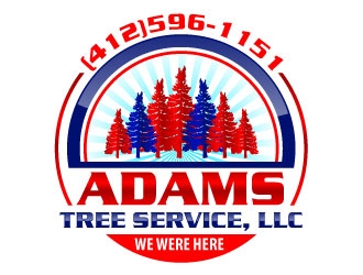 Adams Tree Service, LLC logo design by uttam