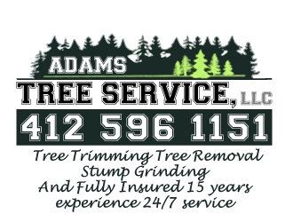 Adams Tree Service, LLC logo design by STTHERESE