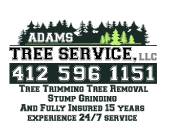 Adams Tree Service, LLC logo design by STTHERESE