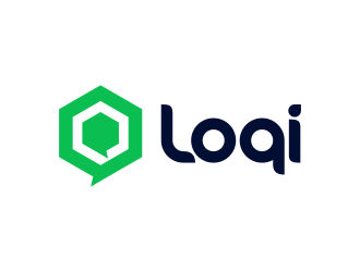 Loqi Messenger logo design by Realistis