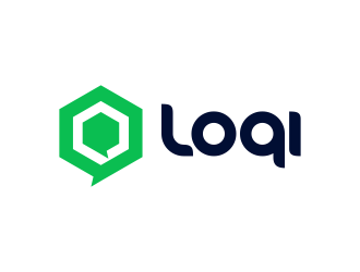 Loqi Messenger logo design by Realistis