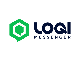 Loqi Messenger logo design by Realistis