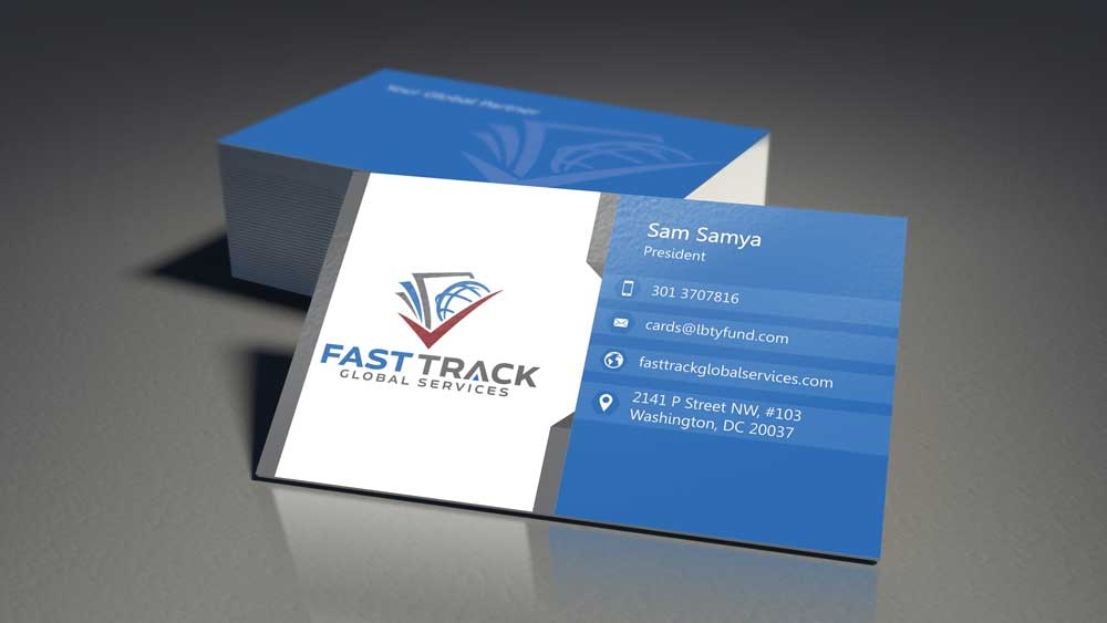 fast track global services logo design by ManishKoli