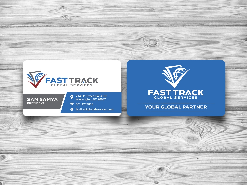 fast track global services logo design by jaize