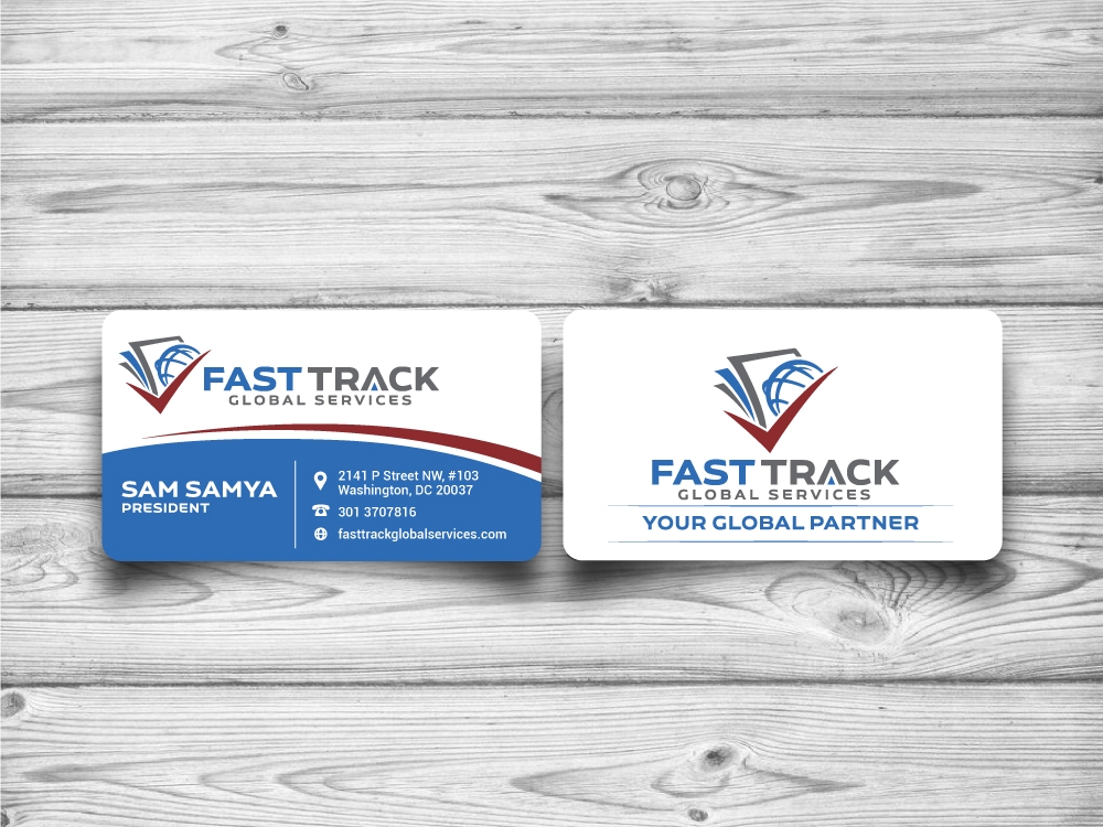 fast track global services logo design by jaize